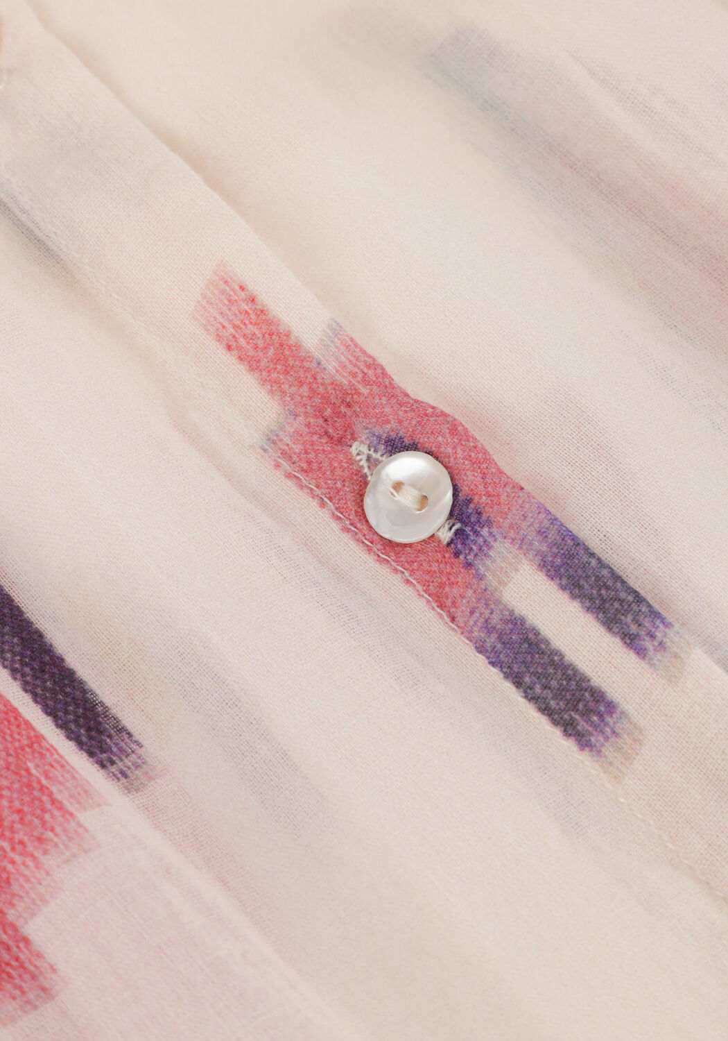 Ecru BY-BAR Blouses BECKY IKAT BLOUSE - large