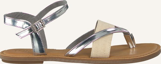 Zilveren TOMS Platte sandalen WM LEXIE SAND Zilveren TOMS Platte sandalen WM LEXIE SAND - large