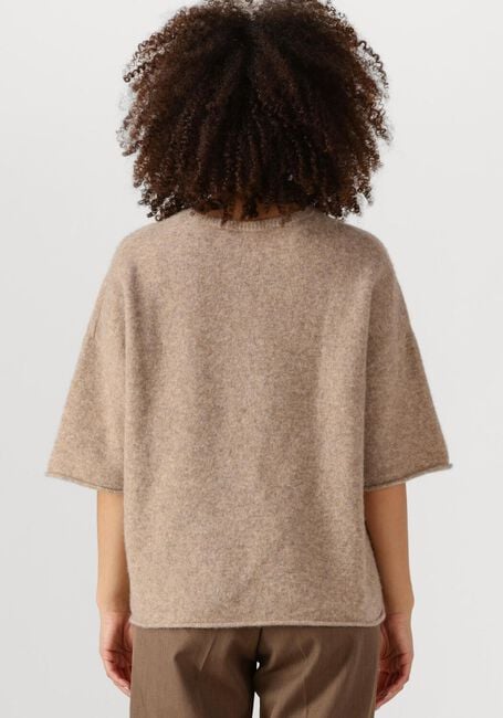 Beige SECOND FEMALE Trui SELANA KNIT O-NECK - large