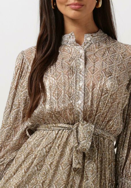 Groene NOTRE-V Maxi jurk NV-DIETE MAXI DRESS - large