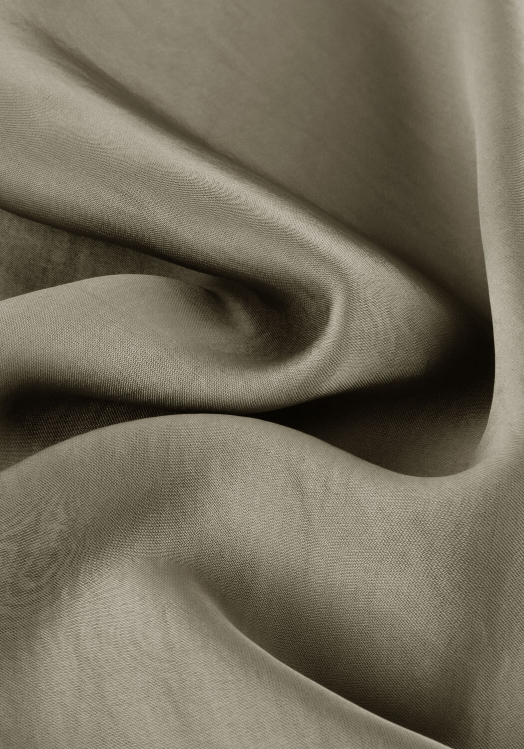 Groene NEO NOIR Maxirok VICKY HEAVY SATEEN SKIRT - large