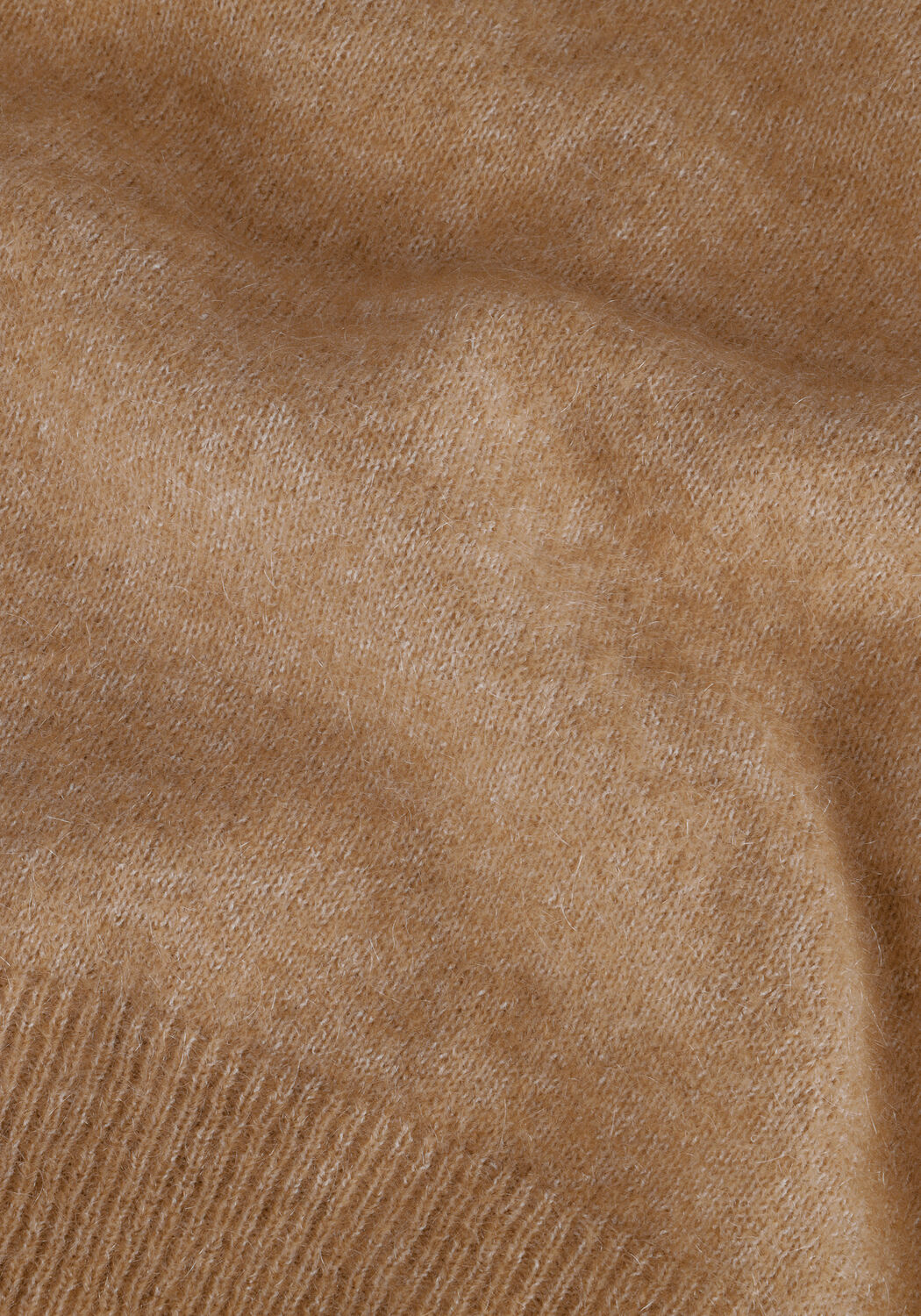 Camel SECOND FEMALE Trui BROOK NIT DROP SHOULDER - large