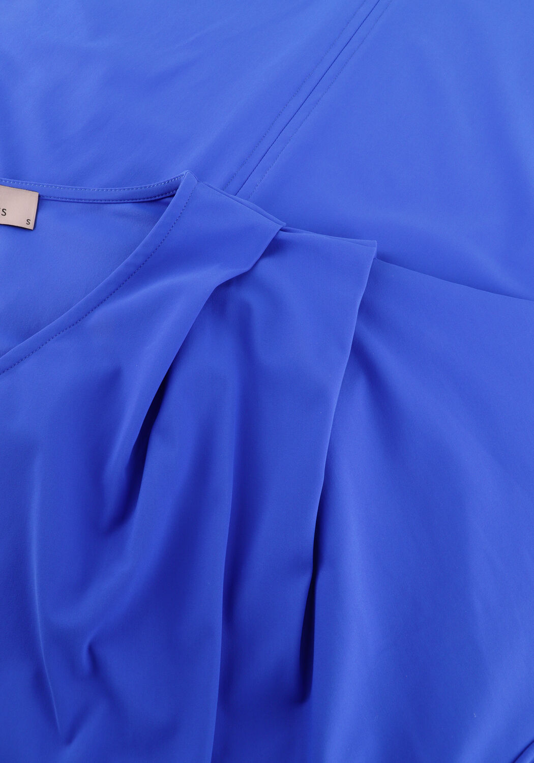 Blauwe STUDIO ANNELOES Midi jurk Ivey dress - large