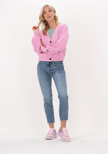 Roze SCOTCH & SODA Vest V NECK BOXY FIT KNITTED CARDIG - large