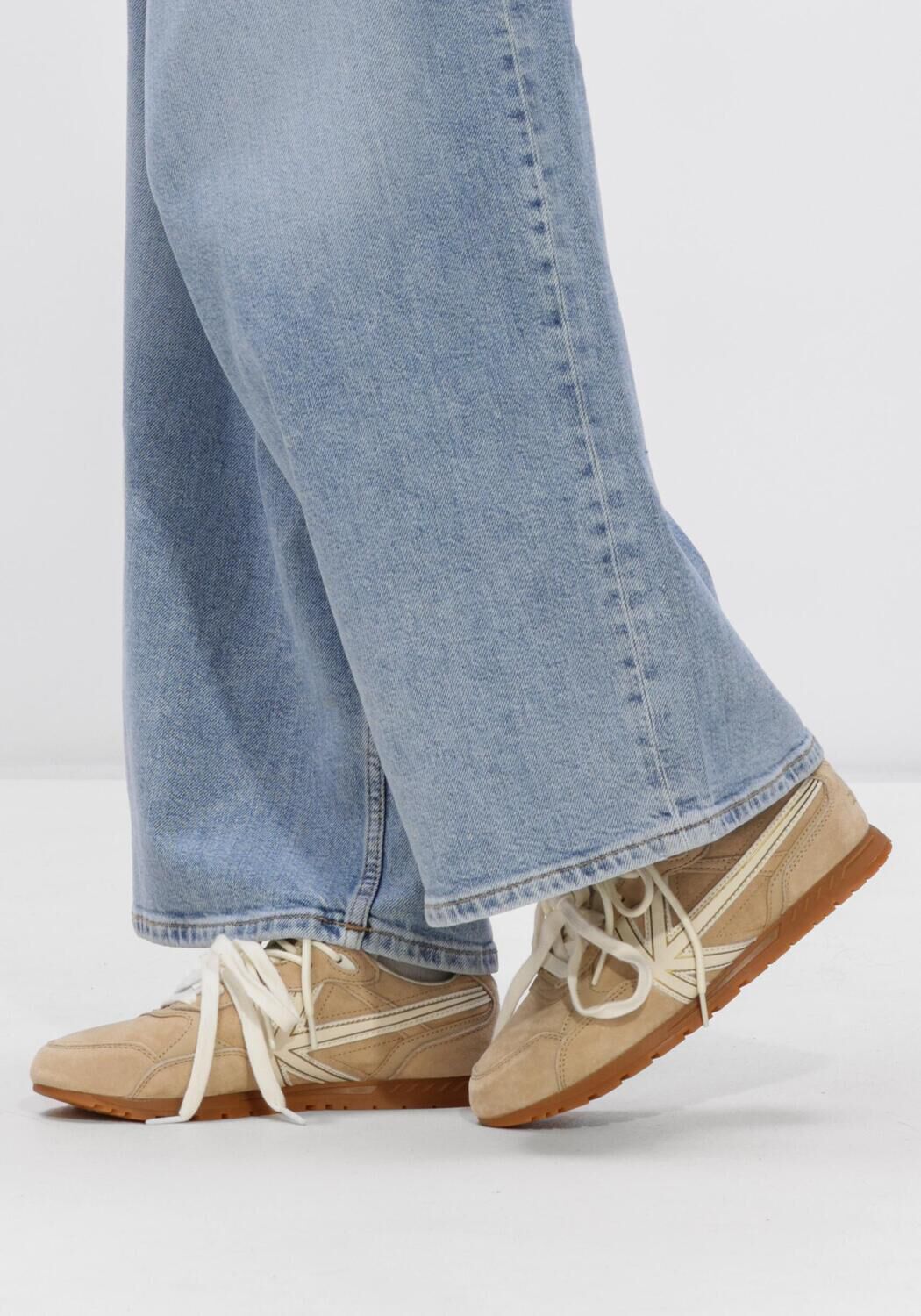 Beige KAOTIKO Lage sneakers SEATTLE WOMAN - large