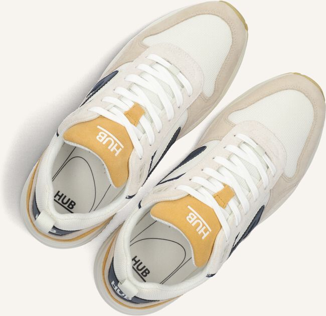 Witte HUB Lage sneakers GLIDE Witte HUB Lage sneakers GLIDE - large