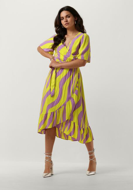 Groene POM AMSTERDAM Maxi jurk DESERT HEAT DRESS - large