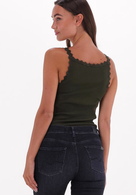 Groene CC HEART Top SILK LACE CAMISOLE - large