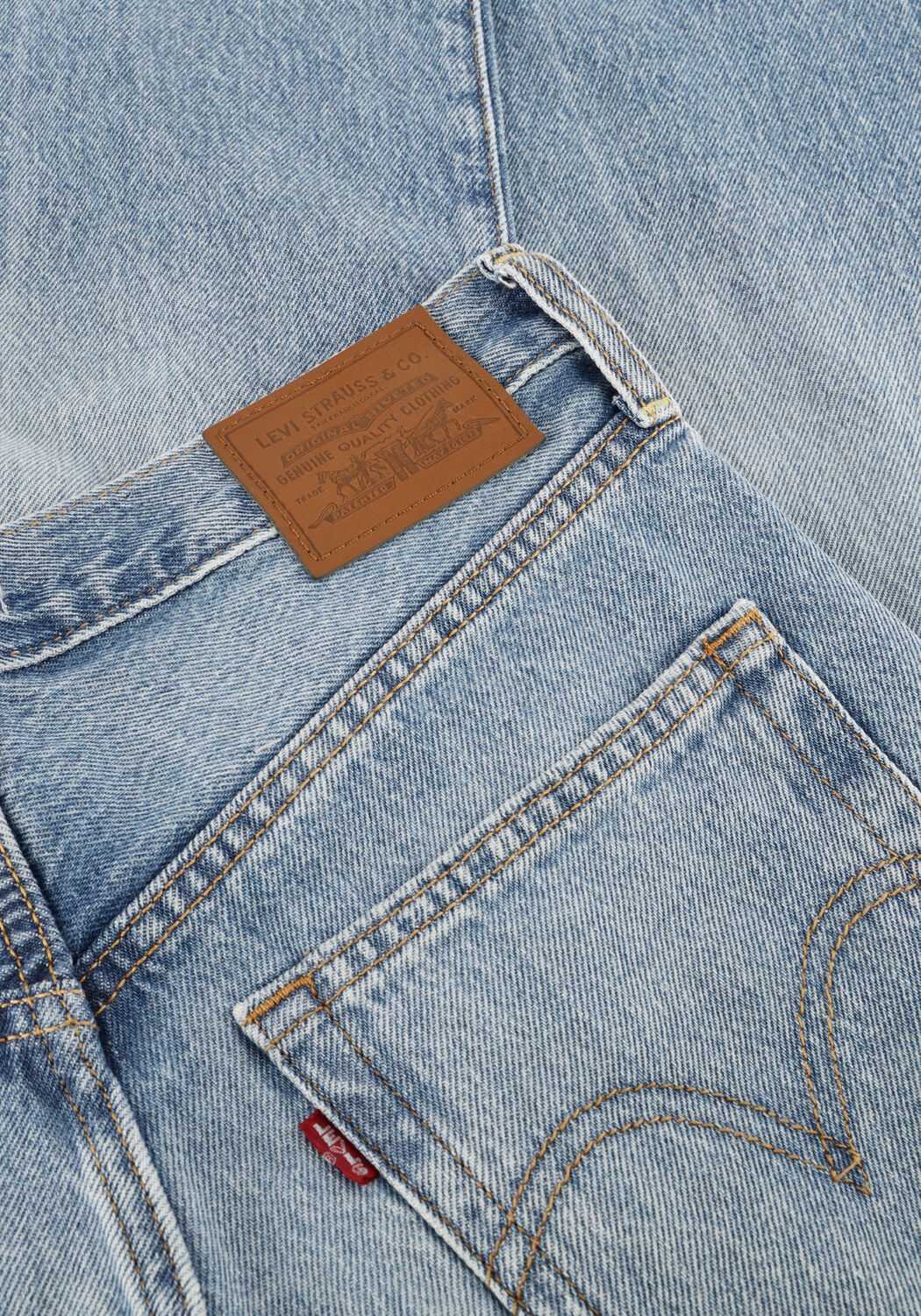 Lichtblauwe LEVI'S Wide jeans RIBCAGE WIDE LEG H223 NOT THE SAME - large