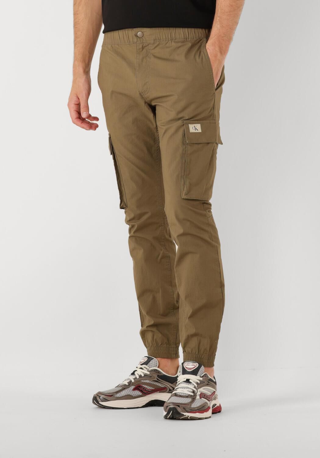 CALVIN KLEIN Heren Broeken Skinny Cargo Khaki