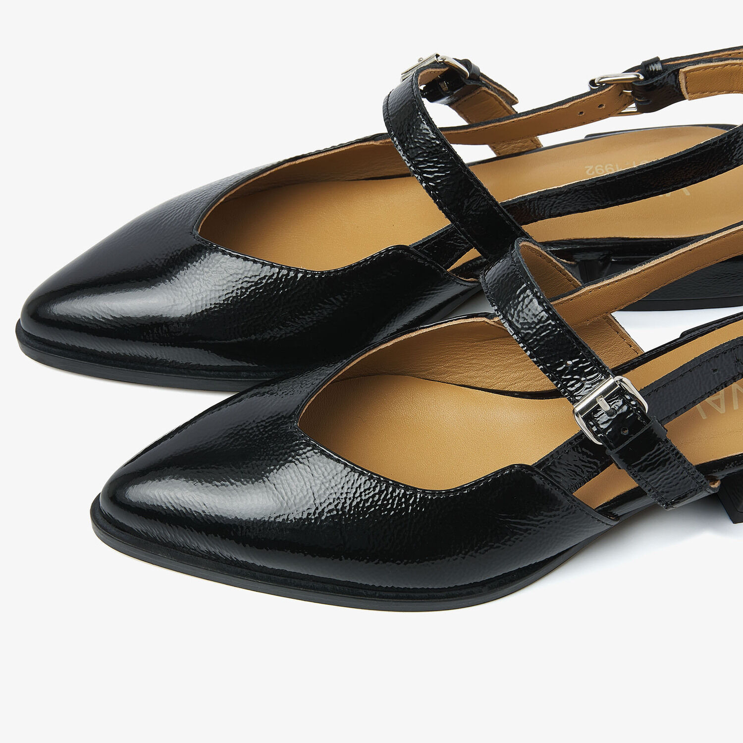 Zwarte VIA VAI Slingbacks JAZZ VALERIE - large