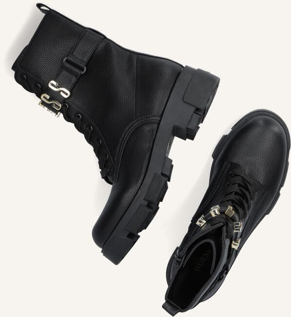 Zwarte GUESS Veterboots MADOX Zwarte GUESS Veterboots MADOX - large