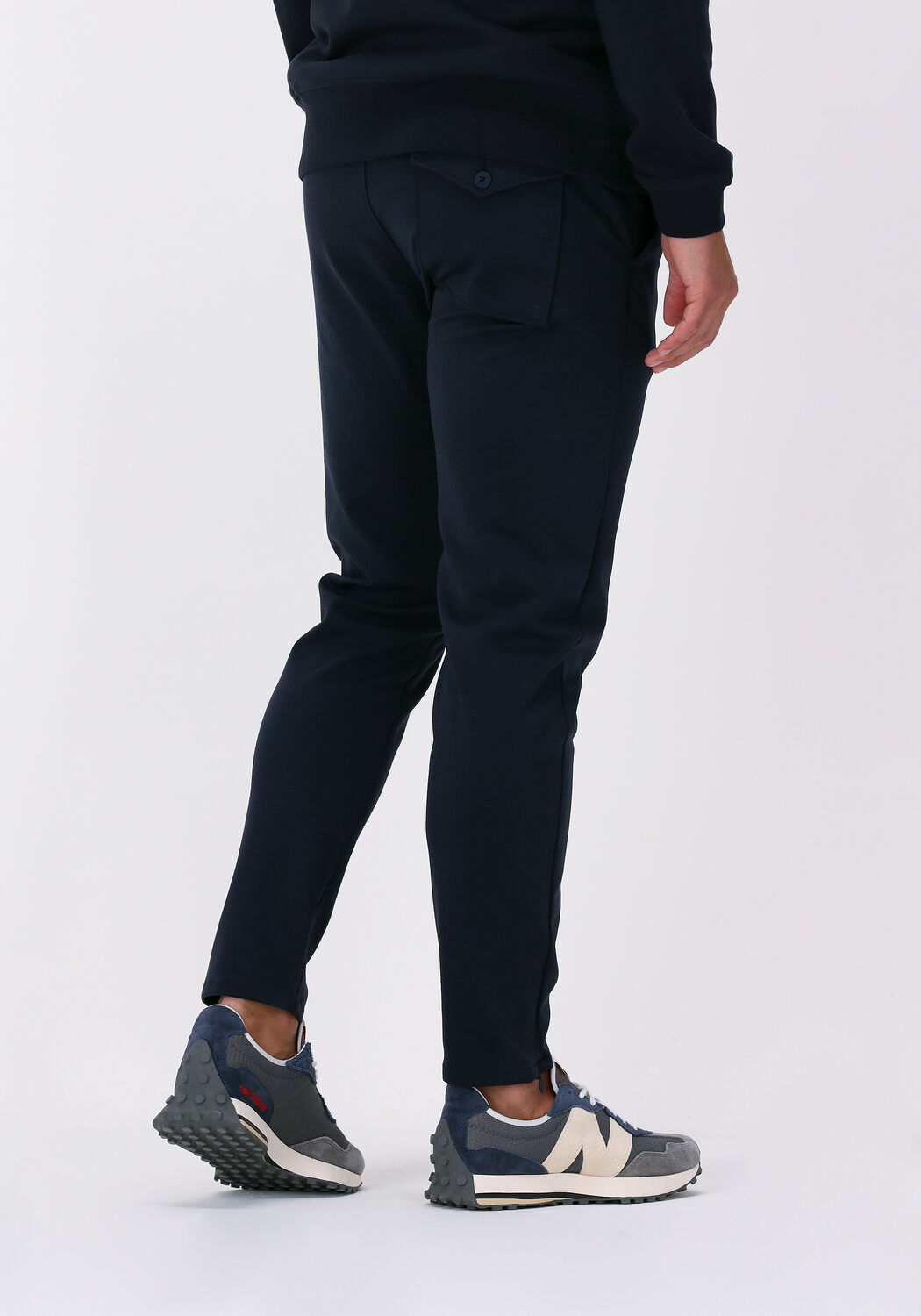 THE GOODPEOPLE Heren Broeken Ben Donkerblauw