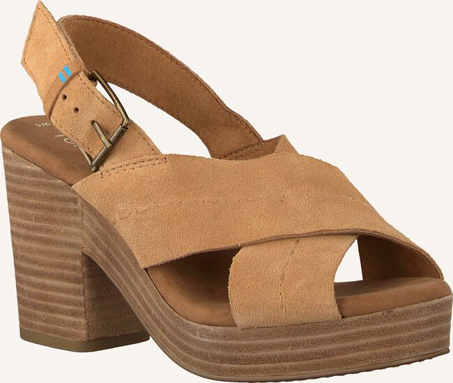 Camel TOMS Platte sandalen IBIZA Camel TOMS Platte sandalen IBIZA - large
