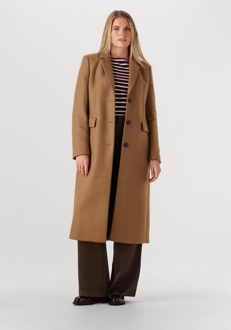 Camel TOMMY HILFIGER Mantel CLASSIC SB WOOL REG MAXI COAT - large