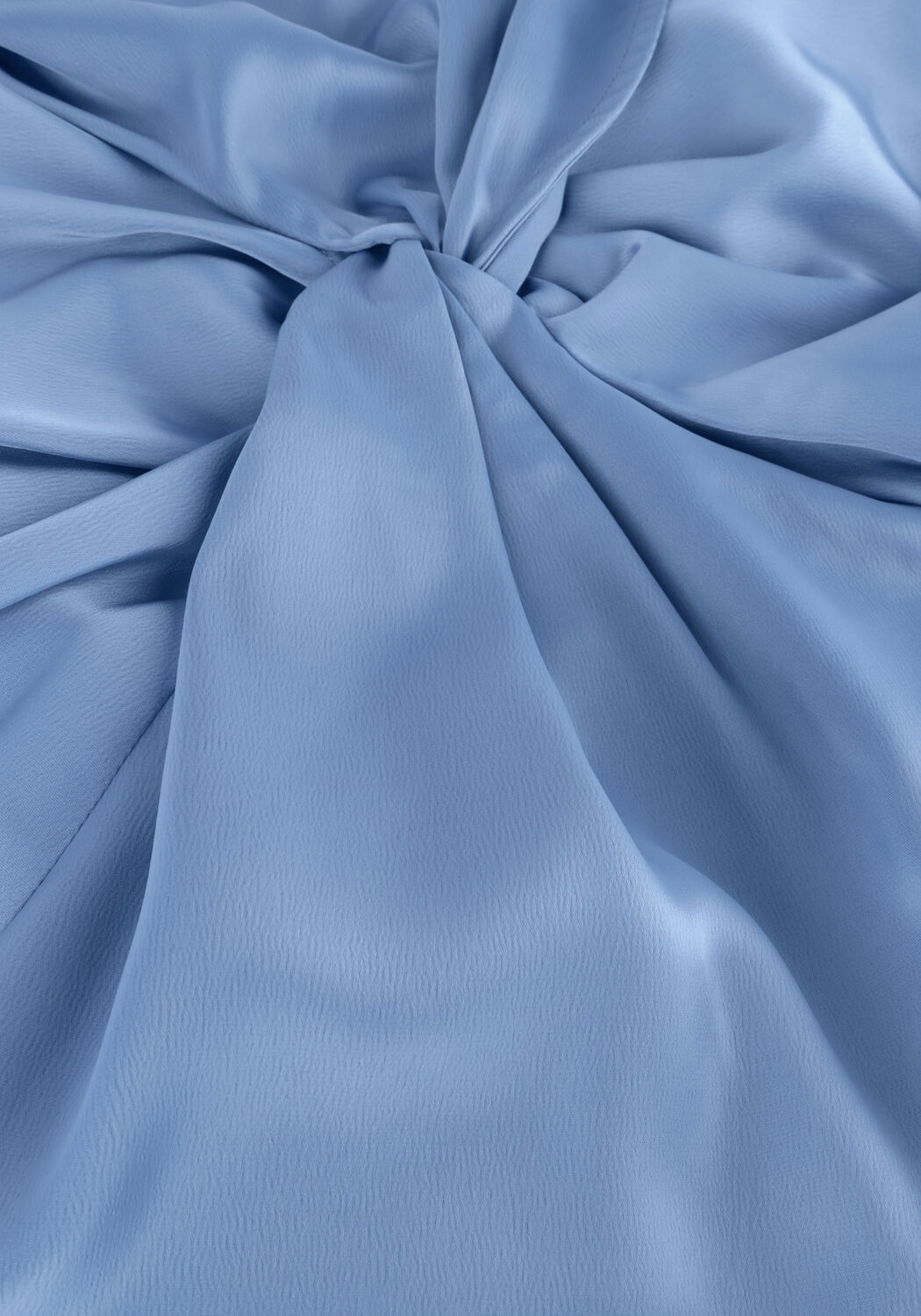 Blauwe Y.A.S. Maxi jurk YASBREE STRAP MAXI TWIST DRESS - large