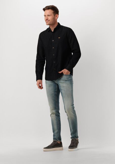 Zwarte PME LEGEND Overhemden LONG SLEEVE SHIRT FINE CORD - large