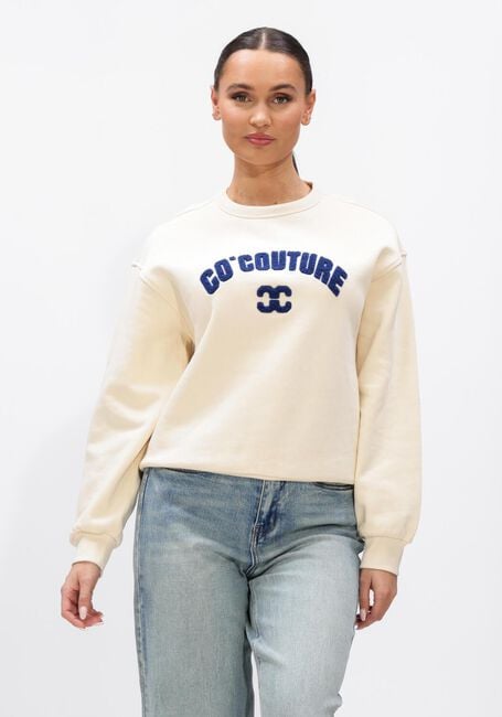 Ecru CO'COUTURE Truien/vesten ZOE CO'COUTURE SWEAT - large