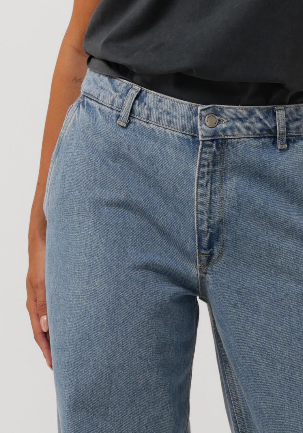 MY ESSENTIAL WARDROBE Dames Broeken Jaydamw 165 High Wide Blauw