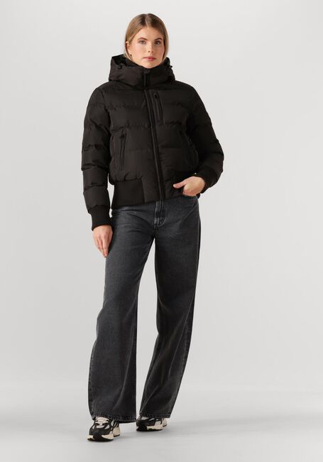 Zwarte AIRFORCE Gewatteerde jas TATE BOMBER - large