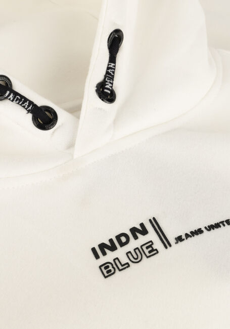 Witte INDIAN BLUE JEANS Trui HOODIE INDN - large