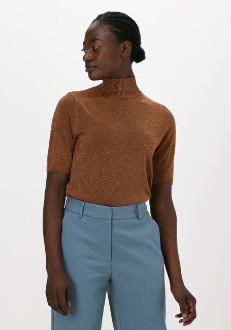 Bruine MINUS Top LIMA ROLL NECK KNIT - large