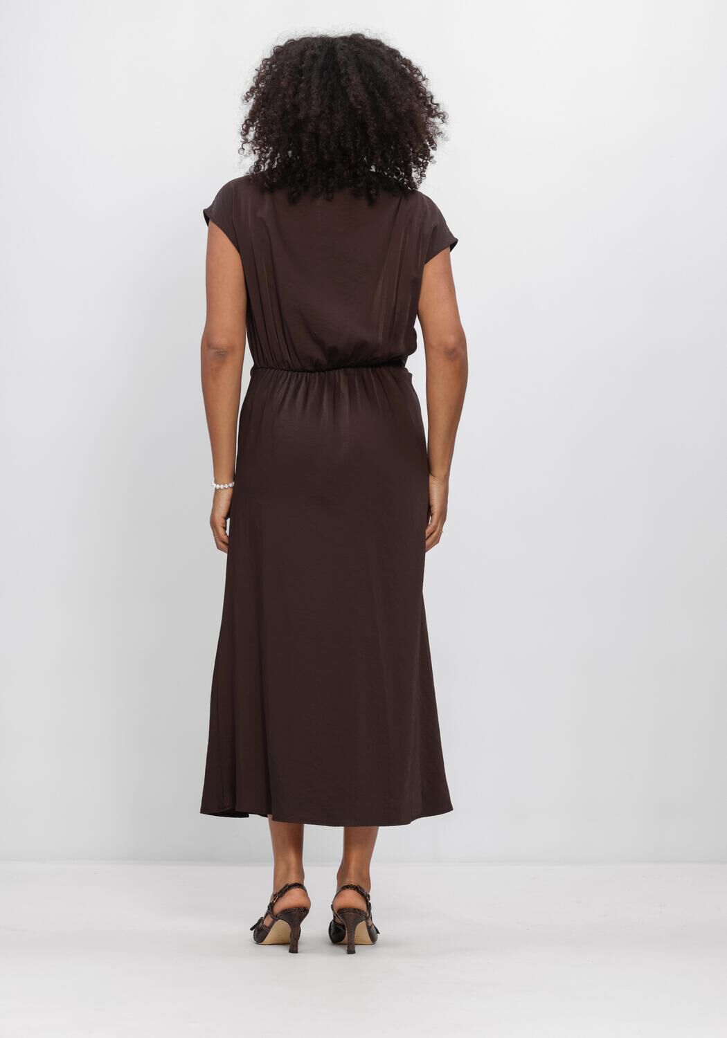 Bruine BEAUMONT Maxi jurk JOY DRESS - large