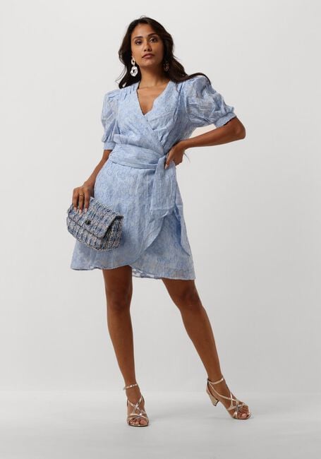 Blauwe FREEBIRD Mini jurk BLOSSOM MINI - large