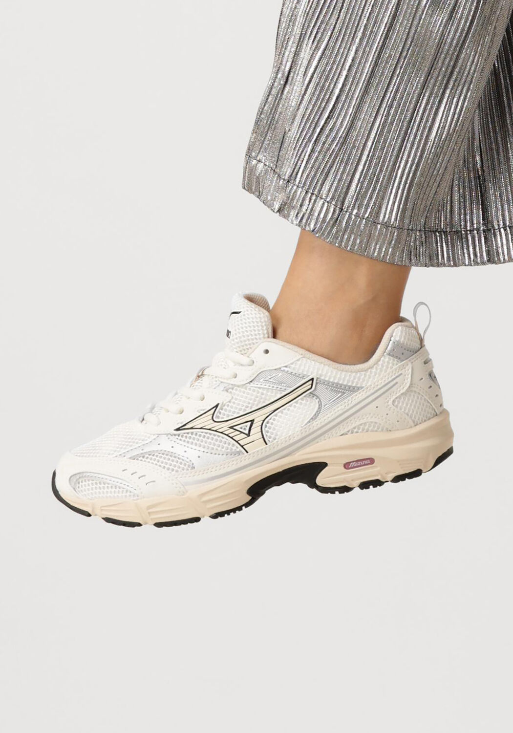 Witte MIZUNO Lage sneakers MXR DAMES - large