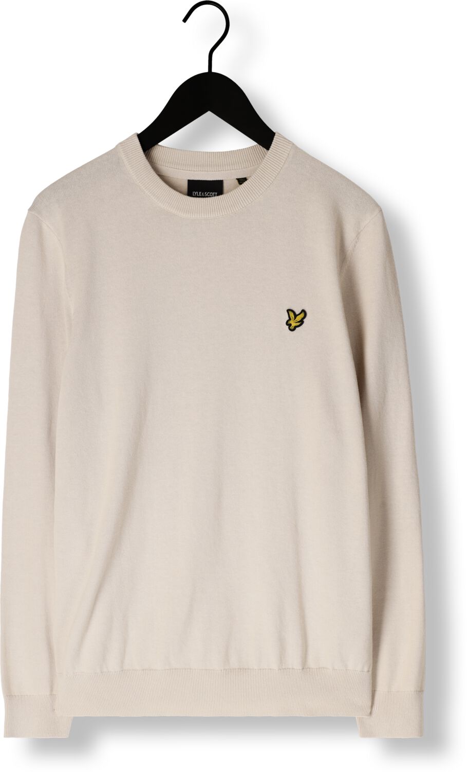 LYLE & SCOTT Heren Truien & Vesten Cotton Crew Neck Jumper Beige