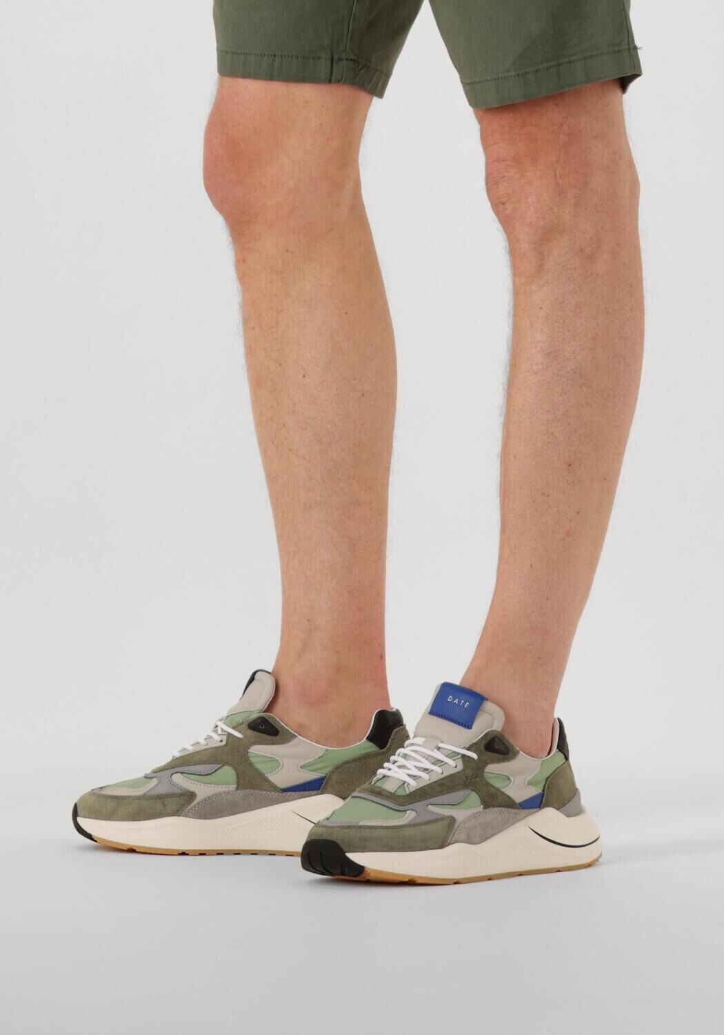 Groene D.A.T.E Lage sneakers FUGA - large