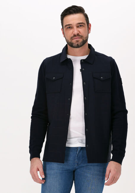 Blauwe VANGUARD Jack IN-BETWEEN JACKET COTTON POLYAMIDE - large