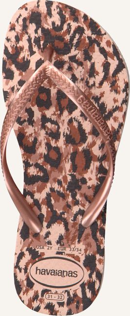 Roze HAVAIANAS Teenslippers KIDS SLIM ANIMALS Roze HAVAIANAS Teenslippers KIDS SLIM ANIMALS - large