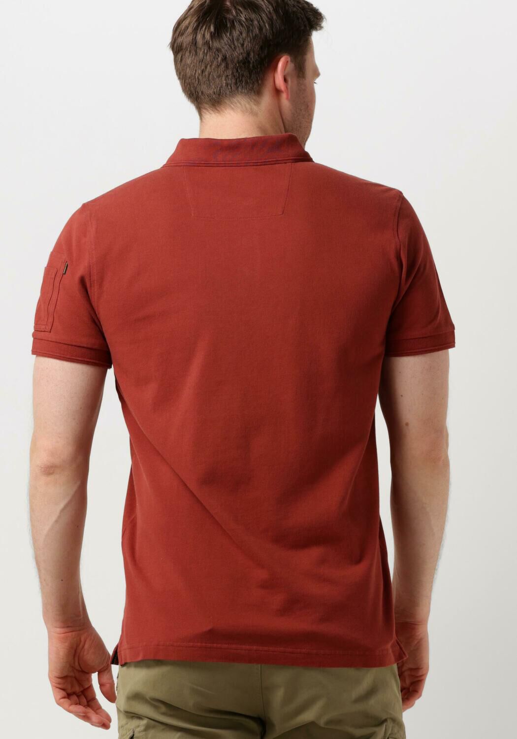 PME LEGEND Heren Polo's & T-shirts Short Sleeve Polo Trackway Rood