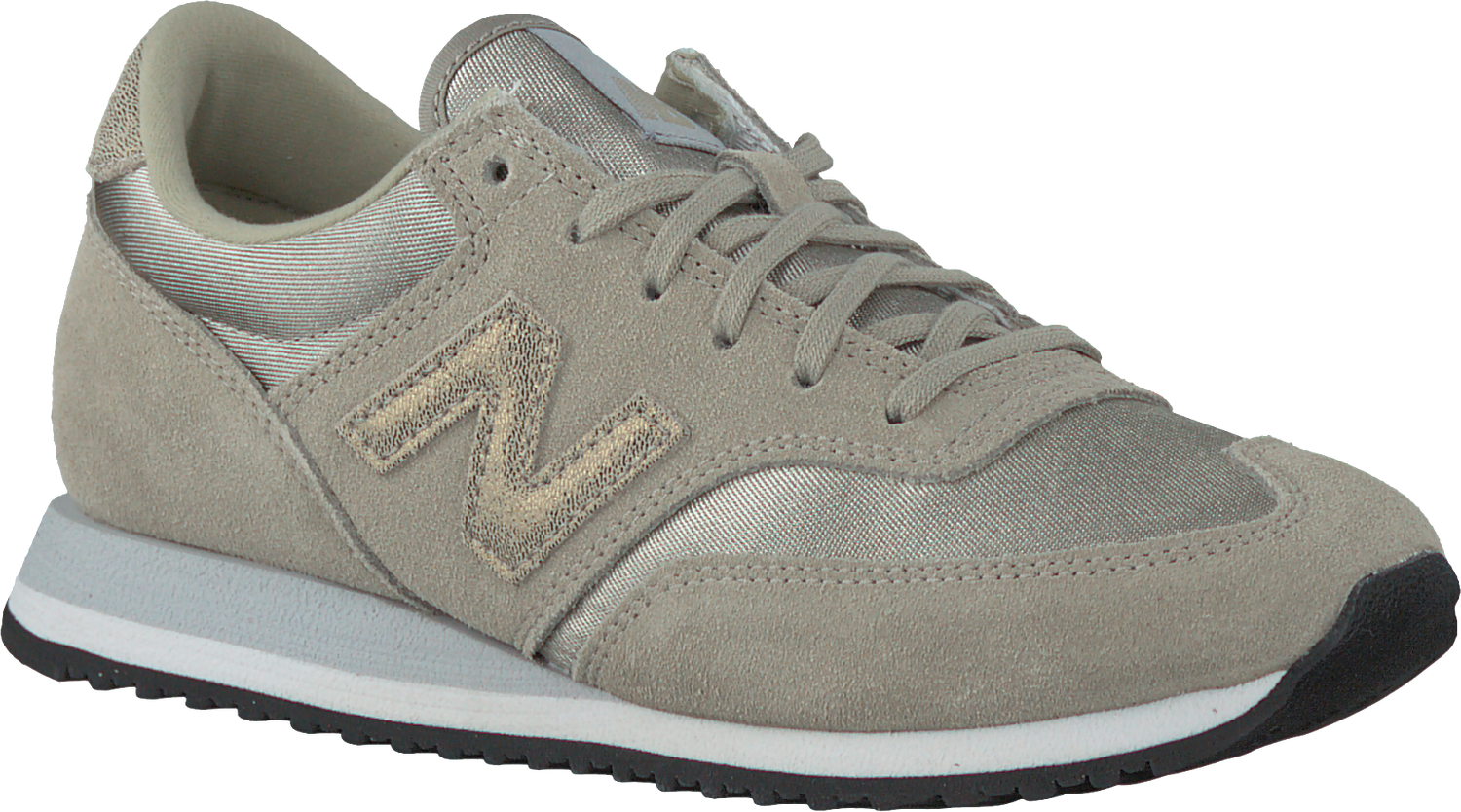 new balance dames grijs goud