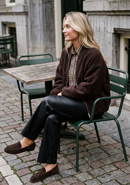 Bruine STUDIO AR Jack AHTI WOOLBLEND - large