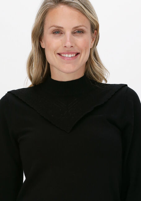 Zwarte OBJECT Trui SHARON L/S KNIT PULLOVER - large