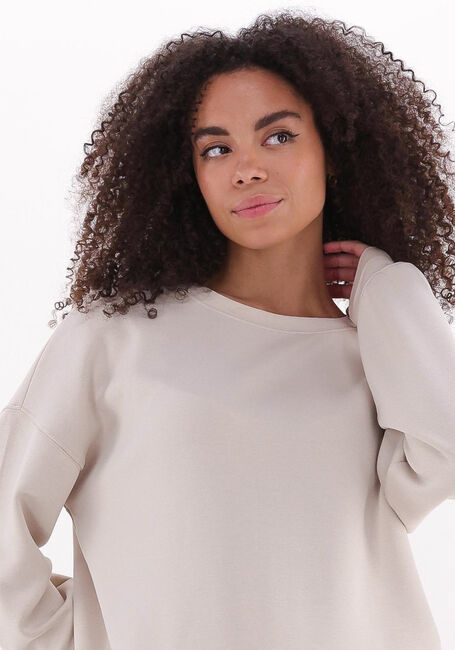 Beige MSCH COPENHAGEN Sweater IMA Q SWEATSHIRT - large