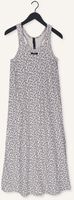 Grijze 10DAYS Maxi jurk DRESS LEOPARD Grijze 10DAYS Maxi jurk DRESS LEOPARD - medium
