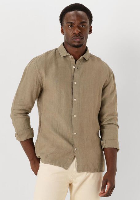 Taupe THE GOODPEOPLE Casual overhemd SOHO - large