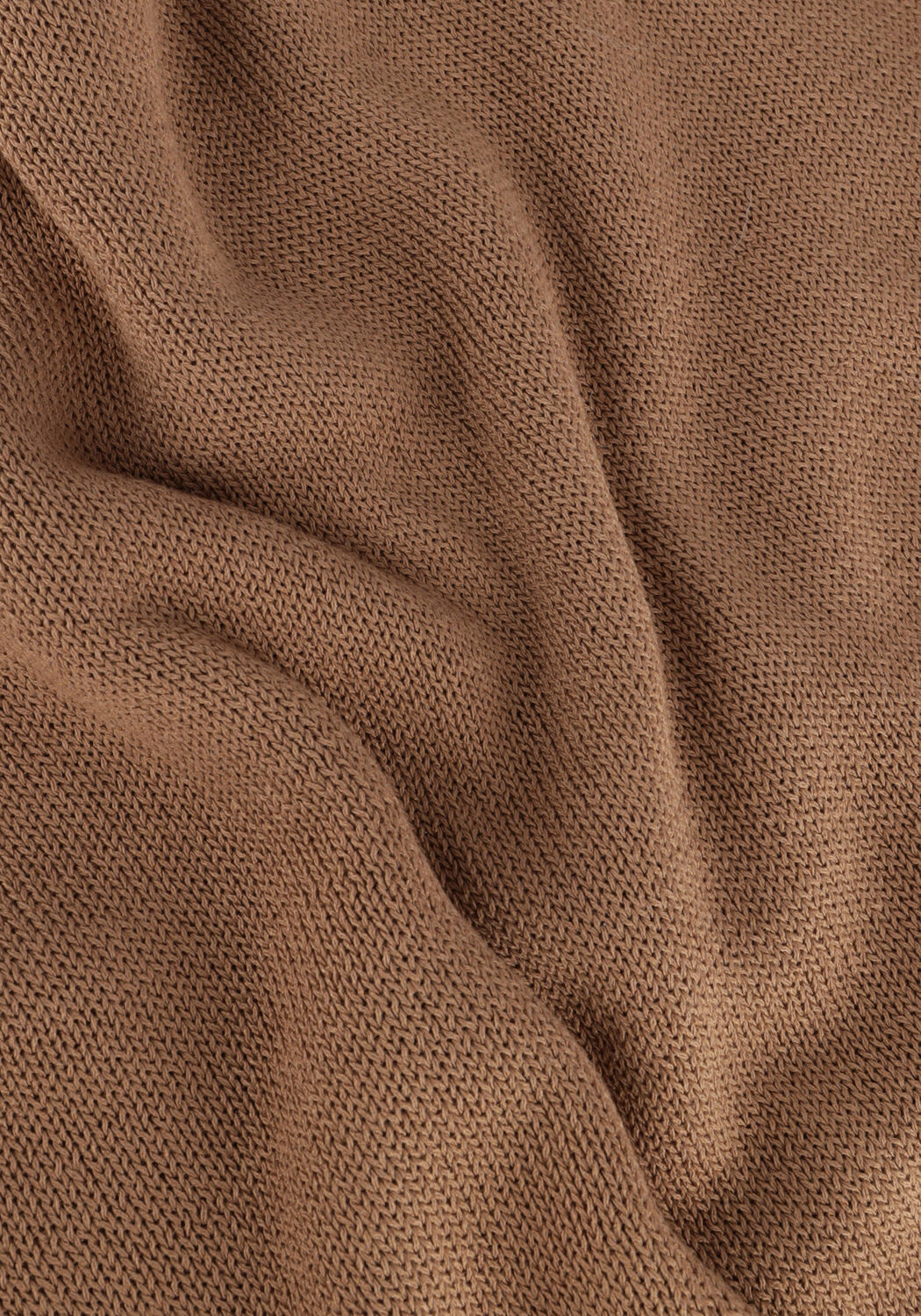 Bruine SELECTED WOMEN Top SLFMOON SL KNIT TOP - large