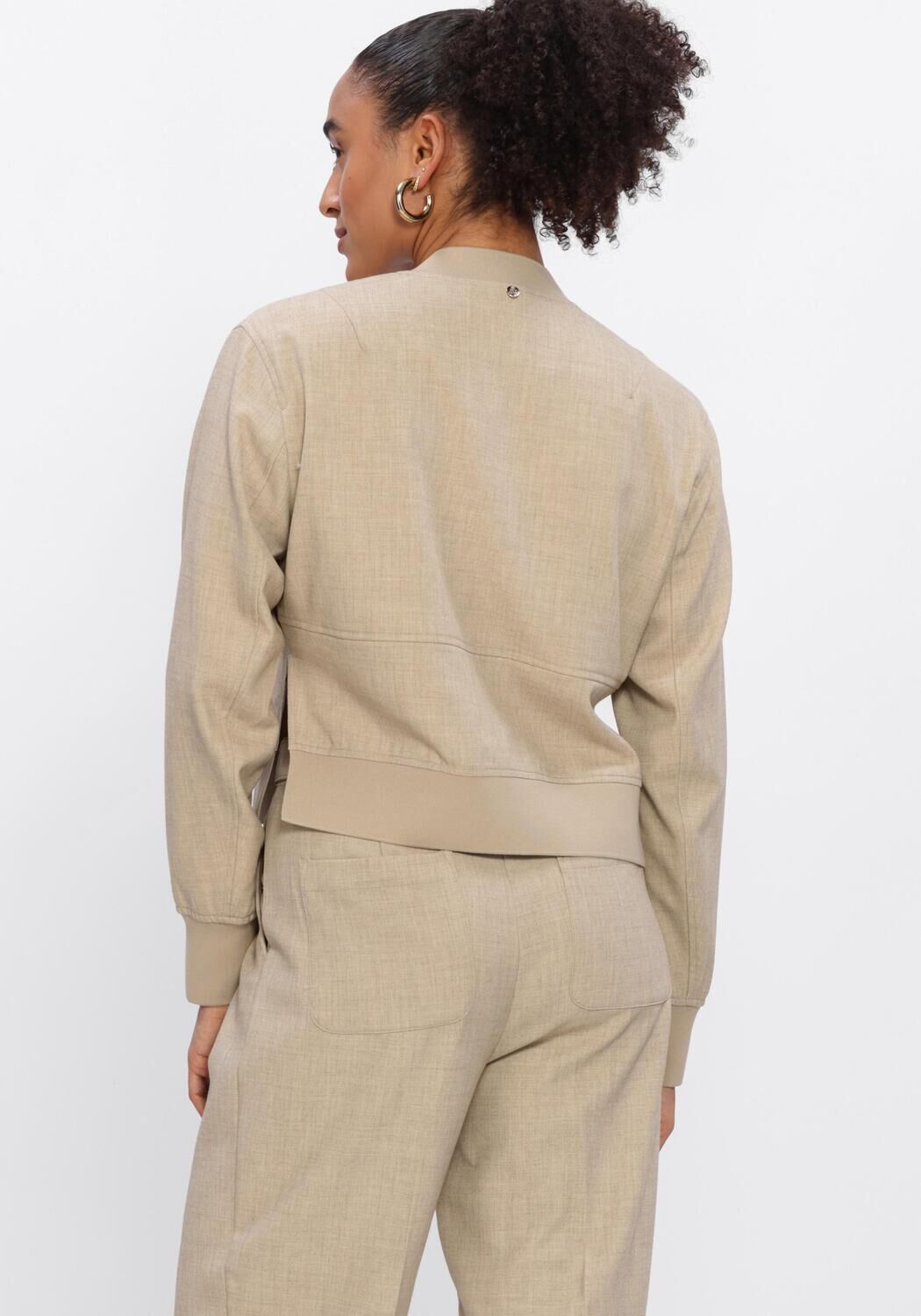 Beige MOS MOSH Blouses MMCATE FLAIR JACKET - large