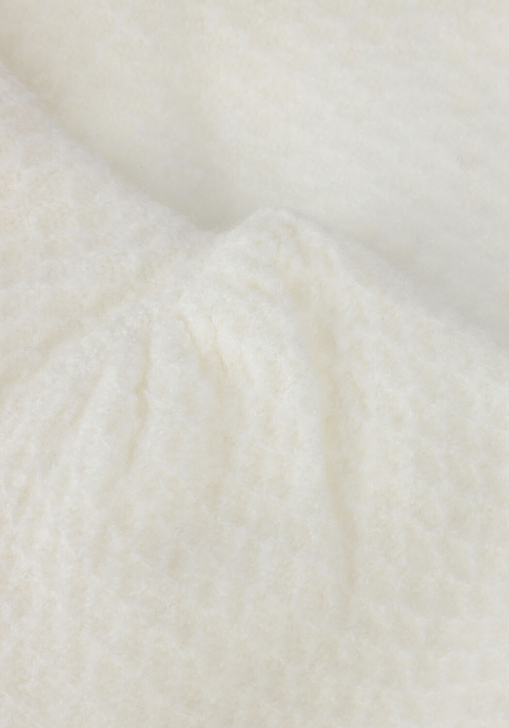 Ecru CC HEART Trui ELSA DIAMOND KNIT BLOUSE, SHORT SLEEVES - large