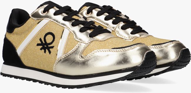 Gouden BENETTON Lage sneakers QUARREL MIX - large