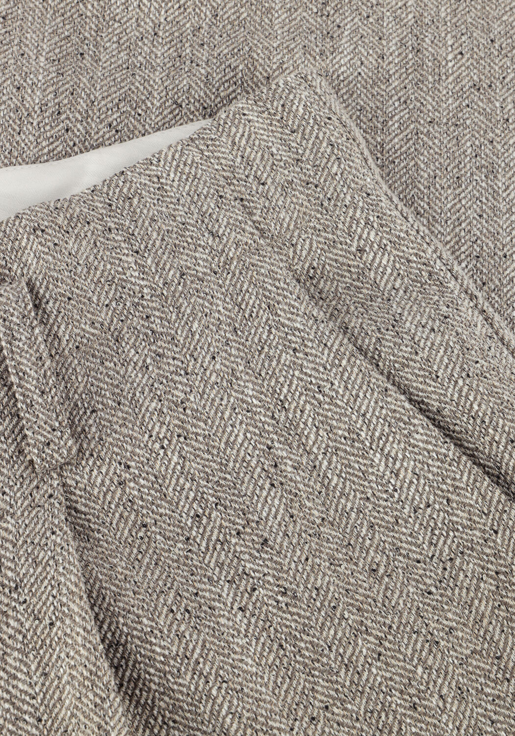 Lichtgrijze SECOND FEMALE Pantalon JUN TROUSERS - large