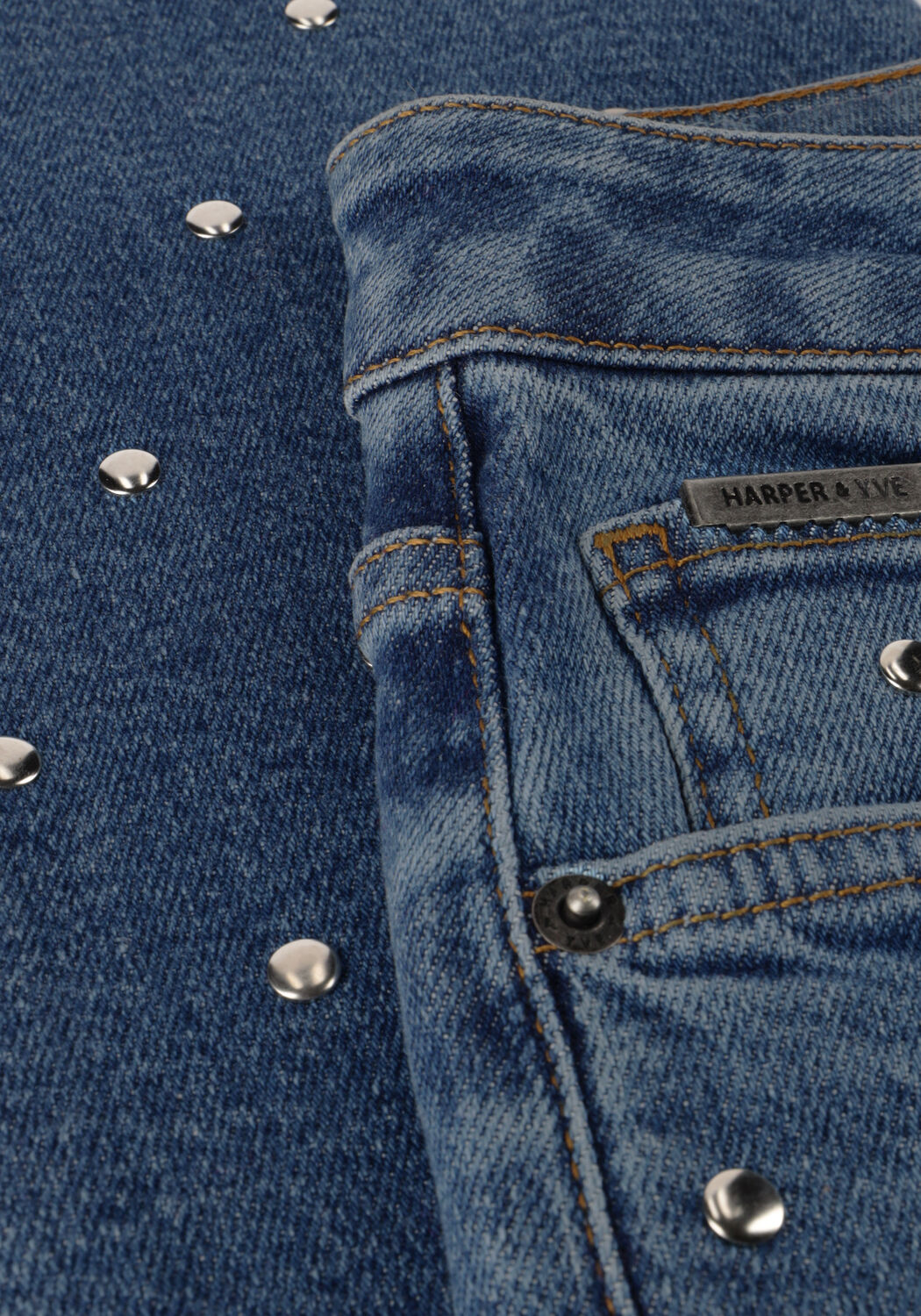 Blauwe HARPER & YVE Mom jeans HARPER-PA - large