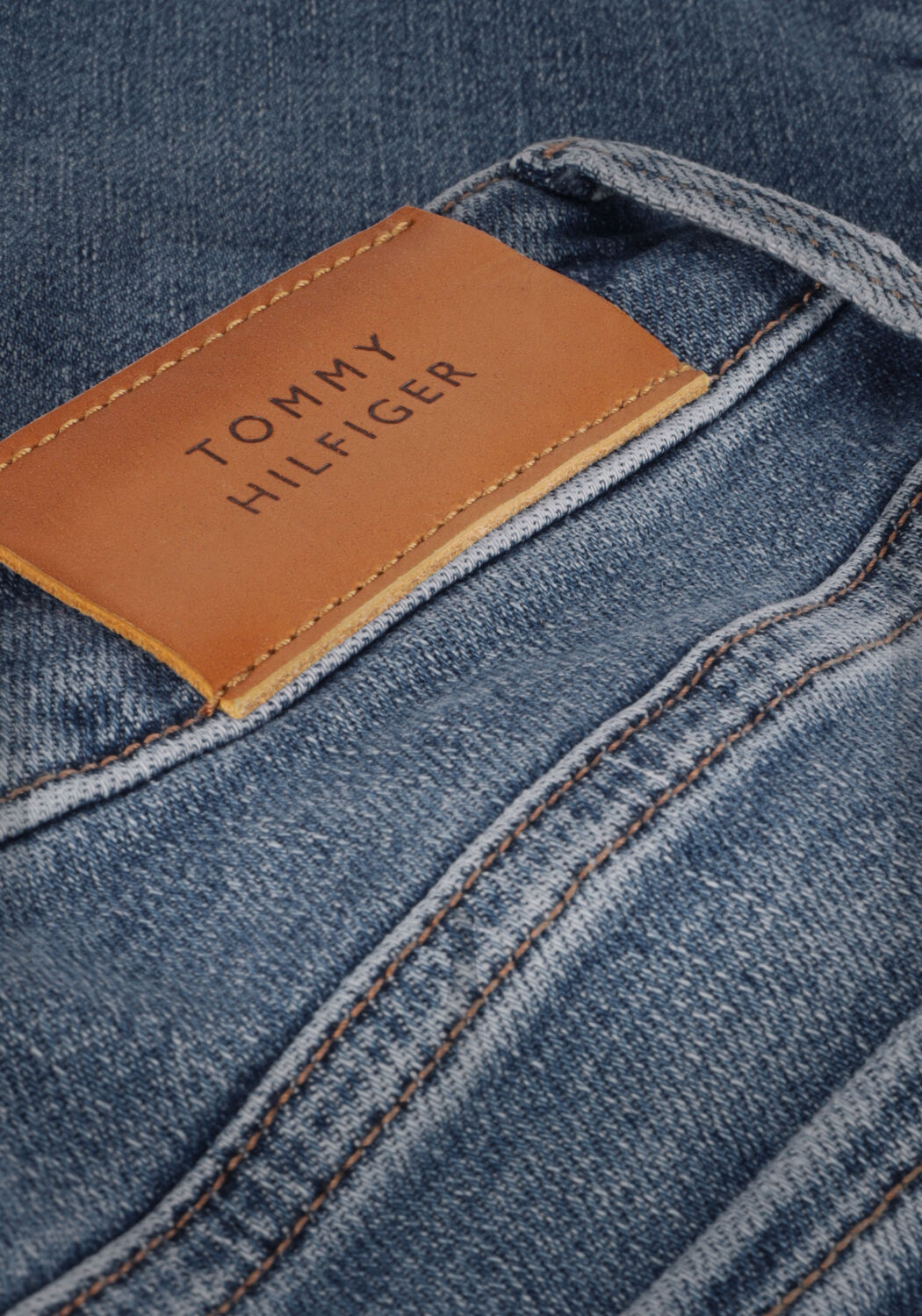 Blauwe TOMMY HILFIGER Skinny jeans TH FLEX HARLEM U SKINNY HW LEO - large