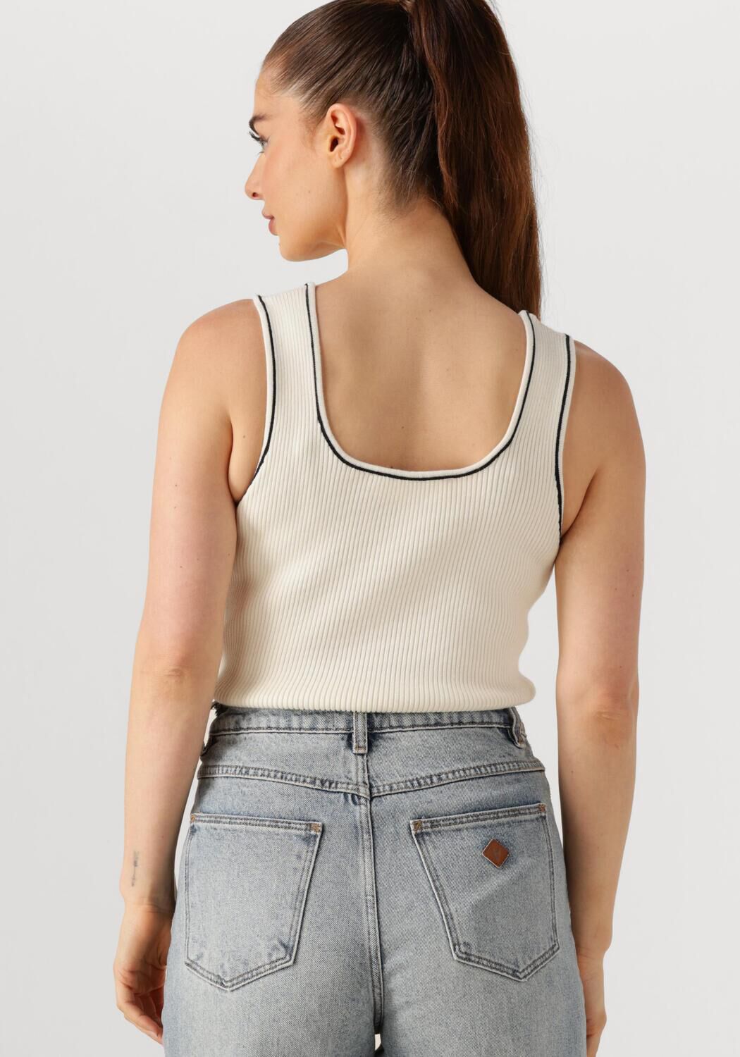 SELECTED FEMME Dames Tops & T-shirts Slfkamma Jenny Sl Knit Top Wit