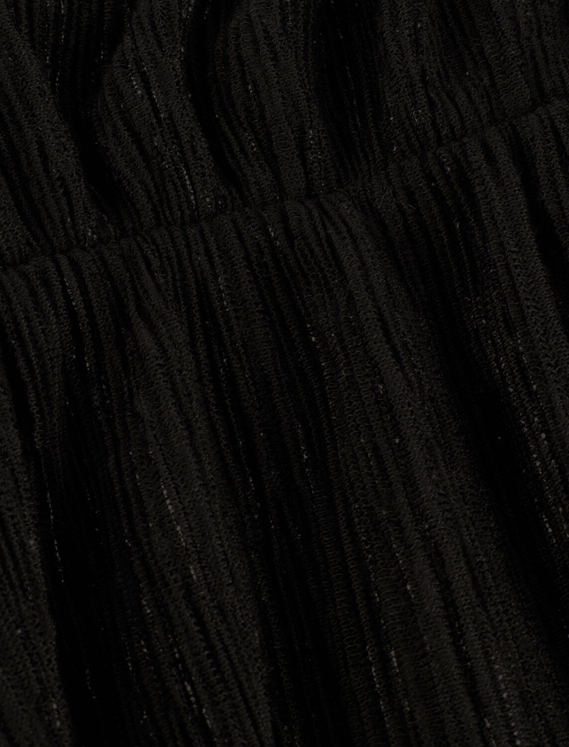 Zwarte ALIX THE LABEL Mini jurk LADIES KNITTED GLITTER DRESS - large