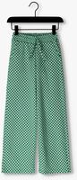 Groene MOODSTREET Pantalon PANTS IN JACQUARD KNIT CHECK - medium